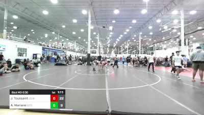 140 lbs Rr Rnd 1 - Jack Toussaint, Journeymen Wrestling vs Aidan Mariano, D3 Training Center