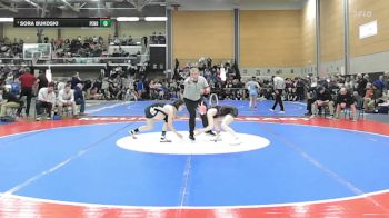 107 lbs Quarterfinal - Amelia Hough, Milford vs Sora Bukoski, Penobscot County Wrestling