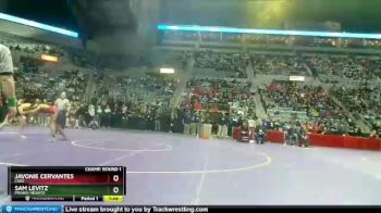 145 lbs Champ. Round 1 - Javonie Cervantes, Cass vs Sam Levitz, Prairie Heights