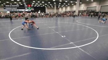 84 lbs Champ. Rd Of 16 - Pierson Wolff, Powerhouse Wrestling Club vs John (JJ) Martinez, Black Fox Wrestling Academy