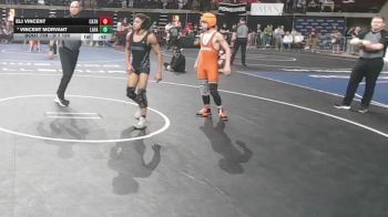 D 1 120 lbs 5th Place Match - Vincent Morvant, Lafayette vs Eli Vincent, Catholic - B.R.
