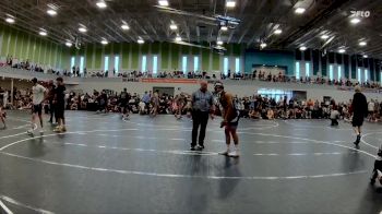 132 lbs Round 3 (6 Team) - Matheo Cisneros, Funky Monkey vs Draven Thompson, VSUS Athletics RTC