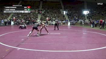 6-7A 138 3rd Place Match - Laree Rodman, Russell County vs Jamie Vinson, Baldwin County