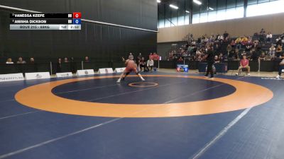 68kg Round 1 - Vanessa Keefe, Brock WC vs Anisha Dickson, Riverdale WC