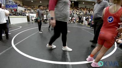 70 lbs Quarterfinal - Annabelle Akers, Chandler Takedown Club vs Tracen Rhoden, Unaffiliated