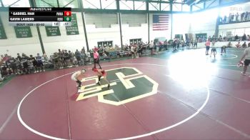 83-92 lbs Quarterfinal - Gabriel Han, P3 Warrior Wrestling Academy vs Gavin Lamers, Team Nazar Training Center