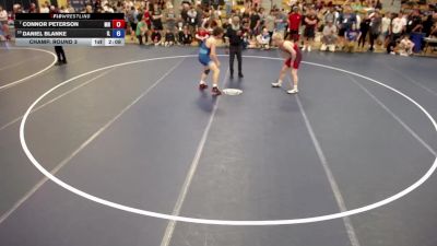 150 lbs Champ. Round 3 - Connor Peterson, MN vs Daniel Blanke, IL