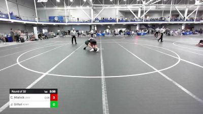 184 lbs Round Of 32 - Chase Mielnik, University Of Maryland vs Jakob Gilfoil, Army Prep