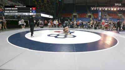 106 lbs Cons. Rd Of 16 - Carter Booze, NE vs Evan Villecco, NJ