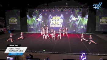 Alpha Cheer - Renegades [2025 L4 - U18 Day 1] 2025 Feel The Power