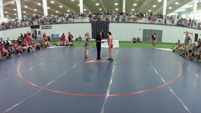 140 lbs Kendra Azure, North Dakota Blue vs Heather Hulsey, Georgia