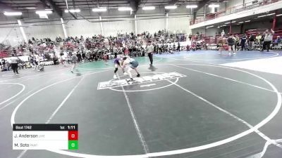 138 lbs Semifinal - Jayden Anderson, Live Training vs Mathius Soto, Panther Wc