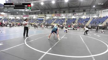 157 lbs Quarterfinal - Hamish Smith, Team Montana vs Eric Hansen, Colorado Top Team