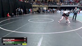 132G Quarterfinal - Braylynn Young, Nikiski High School vs OLIVIA PROBASCO, Wasilla High School