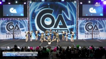Element Elite Tumbling & Cheer - Zinc [2026 L2 Senior - D2 Day 1] 2026 COA Grand Nationals