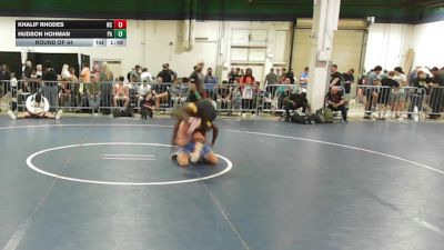 150 lbs Round Of 64 - Khalif Rhodes, NC vs Hudson Hohman, PA