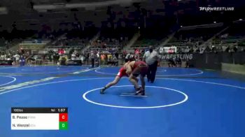 195 lbs Consolation - Noah Wenzel, Izzy Style Wrestling vs Braden Pease, Poway High School
