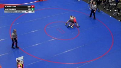 96 lbs Consi Of 8 #2 - Porter Kerr, Newport vs Jake Schmitt, Saegertown