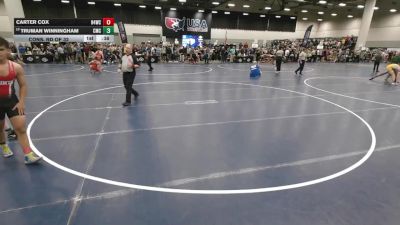 144 lbs Cons. Rd Of 32 - Carter Cox, Ranger 47 Wrestling Club vs Truman Winningham, Cornerstone Mat Club