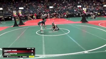 132 lbs Quarterfinal - Aiden Proctor, Unattached vs Taggart Wade, NBHA