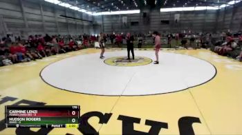 170 lbs Placement Matches (16 Team) - Carmine Lenzi, Pennsylvania Red vs Hudson Rogers, Idaho