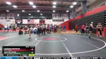 Round 2 - Jackson Krogman, Independence vs Sawyer Falck, West Delaware, Manchester