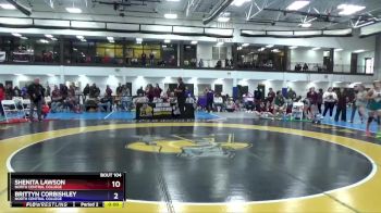 103 lbs Cons. Round 3 - Karina Torres, Carthage College vs Paige VanSetters, Alma