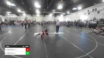 73 lbs Consolation - Dominic Martinez, NM Gold vs Jonah Herrera, NM Gold