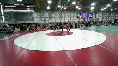 62 kg Cons. Rd Of 16 - Janie Houser, Menlo Wrestling Club vs Maci Avila, Midland Warrior Wrestling Club