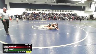 138 lbs Cons. Round 1 - Chase Scanlon, El Dorado vs Milad Sharif, Millikan