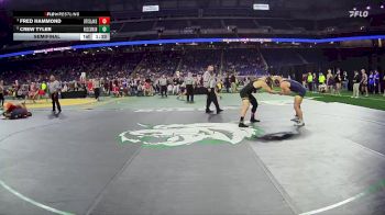 D4-165 lbs Semifinal - Fred Hammond, Otisville LakeVille Memorial vs Crew Tyler, Roscommon