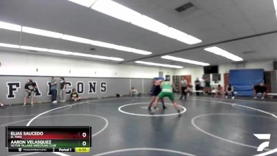 215 lbs Cons. Round 3 - Elias Saucedo, El Toro vs Aaron Velasquez, Victor Villains Wrestling Club