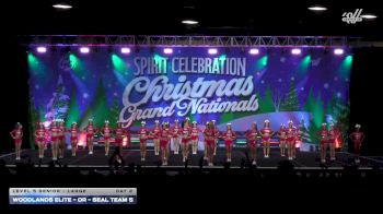 Woodlands Elite - OR - Seal Team 5 [2025 L5 Senior - Large Day 2] 2025 Spirit Celebration Christmas Grand Nationals