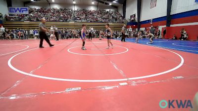 58 lbs Quarterfinal - Sawyer Bagwill, Berryhill Wrestling Club vs Jude Azzain, Raw Wrestling Club