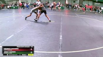 125 lbs Quarterfinal - Drew Hansen, Michigan State vs Dedrick Navarro, Northwestern