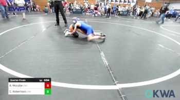 55 lbs Quarterfinal - Brooks Mccabe, Cowboy Wrestling Club vs Conlan Robertson, Lions Wrestling Academy