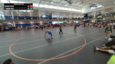 126 lbs Champ. Round 3 - Elijah Ogle, Unattached vs Aiden Ohl, Unattached
