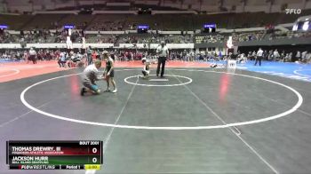 Rookie K-2 56 Champ. Round 1 - Jackson Hurr, Bull Island Grappling vs Thomas Drewry, Iii, Poquoson Athletic Association