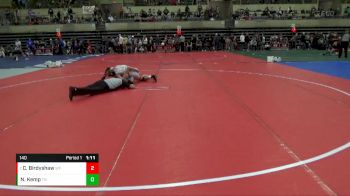 140 lbs Quarterfinal - Carter Birdyshaw, Wrestling Factory vs Nolan Kemp, Team Nazar