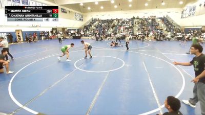 144 lbs Cons. Round 4 - Matteo Giron, Church Boyz Wrestling Club vs Jonathan Quintanilla, Victor Villians