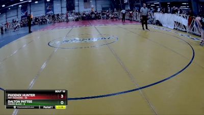 160 lbs Rd# 8- 12:30pm Saturday Final Pool - Phoenix Hunter, Mat Assassins vs Dalton Pattee, Minion Black