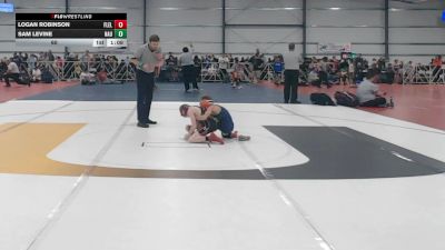 60 lbs Round 3 - 12:30pm Saturday - Sam Levine, Nauman Green vs Logan Robinson, Florida Elite