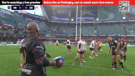 Edwill van der Merwe Try - Sharks v Saracens - 2025-2026 Champions Cup Round 2