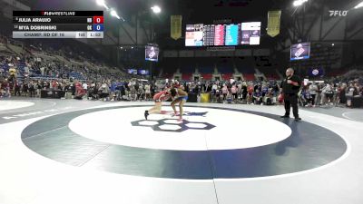 155 lbs Champ. Rd Of 16 - Julia Araujo, ND vs Mya Dobrinski, OK
