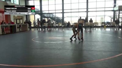 90 lbs 3rd Place Match - Isaac Argo, Belle Plaine Gold Medal vs Knox Nolan, Big Game Wrestling Club