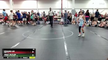 68 lbs Round 2 (6 Team) - Mikey Butler, U2 Upstate Uprising vs Edward Lee, SEPA