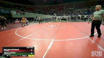 5A-215 lbs Quarterfinal - William Witcraft, Redmond vs Brian Cortez, Eagle Point