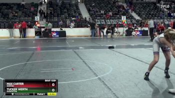 120 lbs Cons. Round 1 - Max Carter, Norton vs Tucker Werth, Manhattan