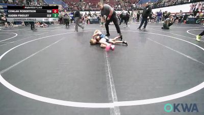 64 lbs Quarterfinal - Conlan Robertson, Prime Wrestling vs Kaden Findley, Blue Devil Wrestling