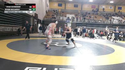 285 lbs Consi Of 4 - Ryan Schneider, Greens Farms Academy vs Ryker McCarthy, Greenwich Country Day School